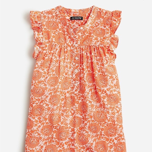 J. Crew Tops - J. Crew Ruffle-trim Top in Floral Bouquet NWT 3X